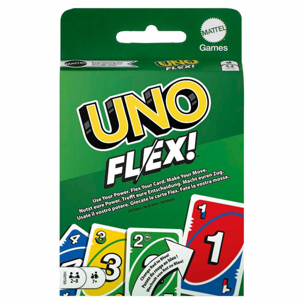 Mattel Games uno Flex per 2-6 giocatori a partire dai 7 anni, HMY99.