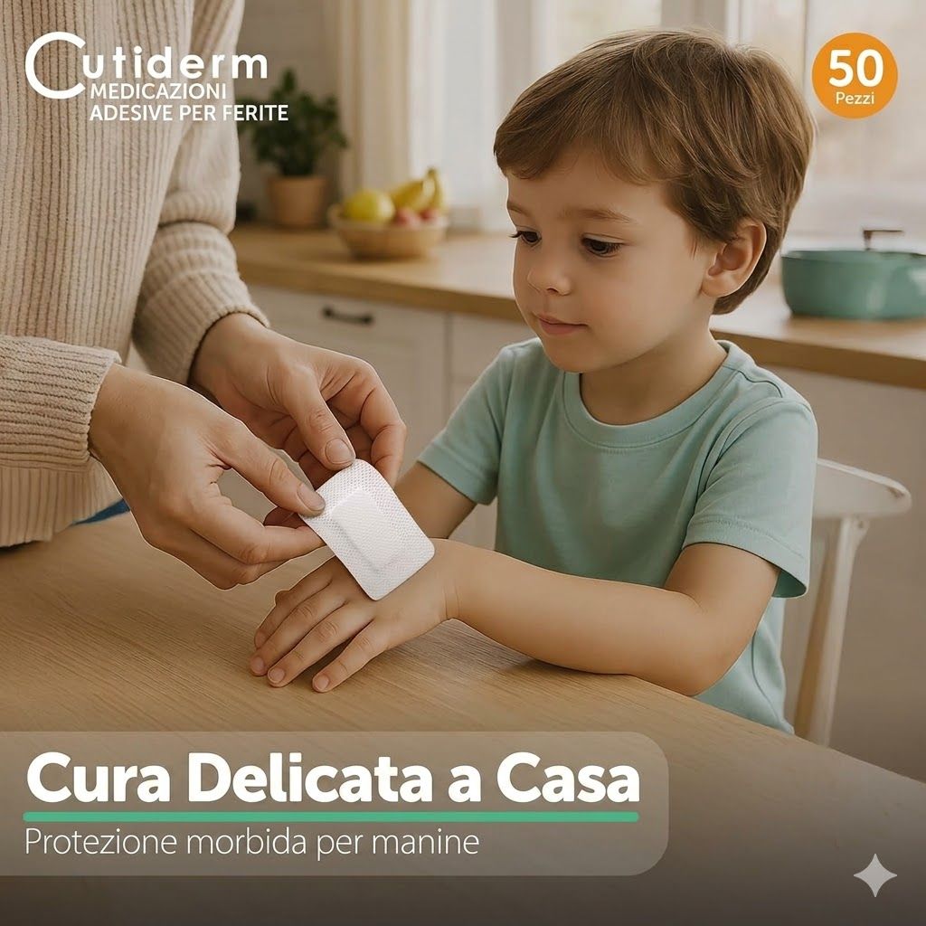 Bendaggio sterile per ferite 5 cm x 7,5 cm Cutiderm