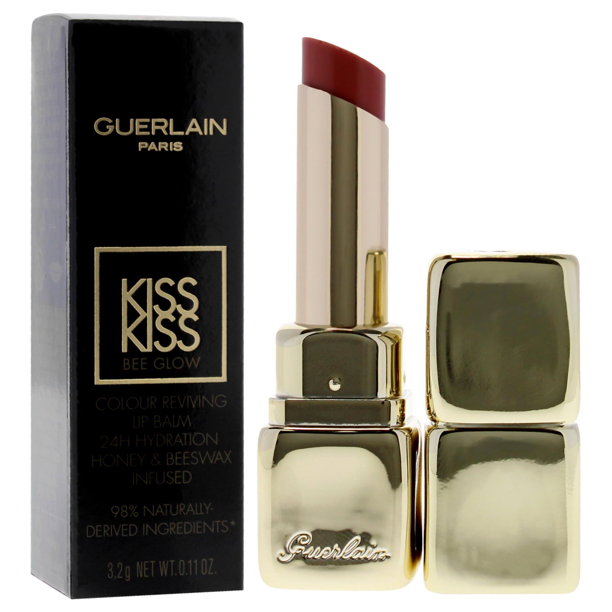 Balsamo Labbra Colorato KissKiss Bee Glow di Guerlain - 129 Blossom Kiss, 3,2g
