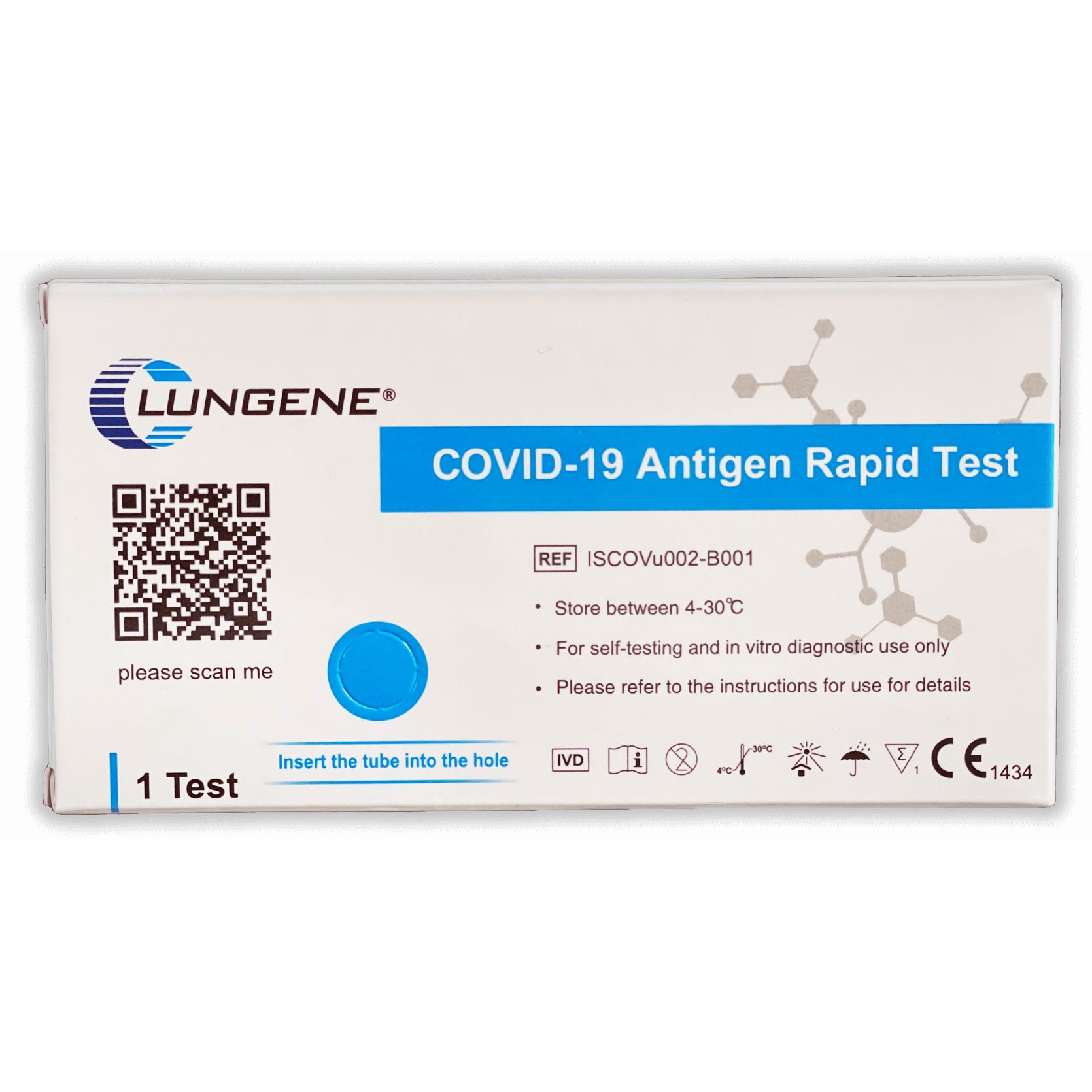 Clungene® Test rapido antigenico per COVID-19 - CE 1434