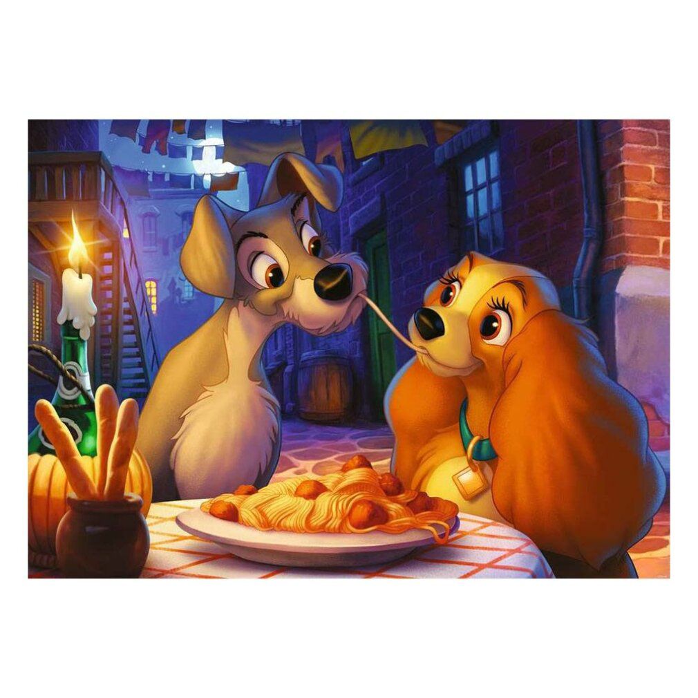Puzzle Disney da collezione Susi e Tramp (1000 pezzi)