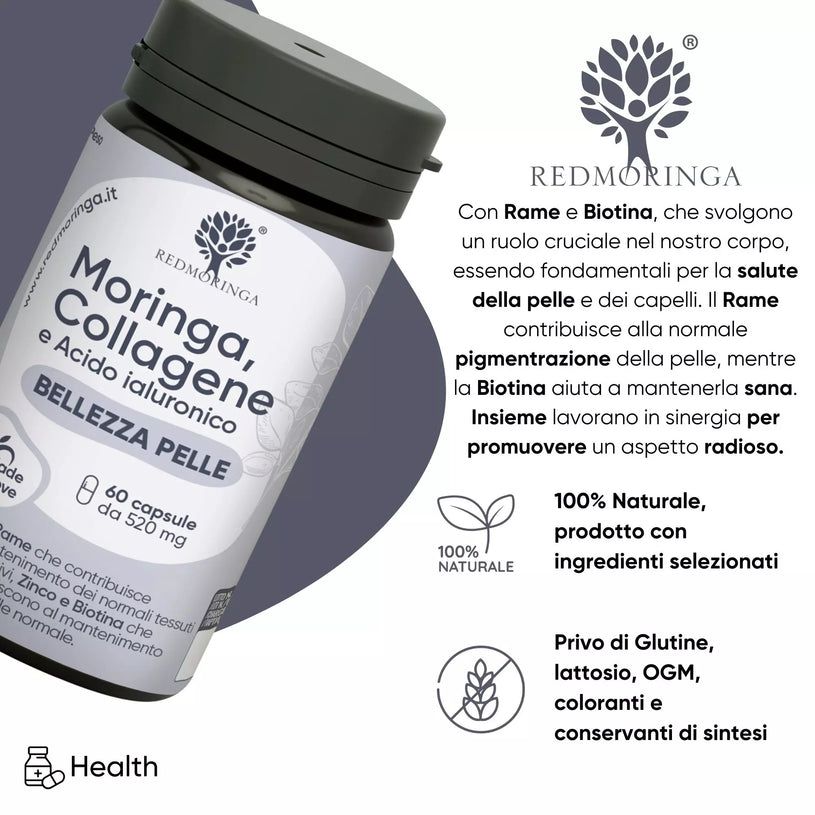RedMoringa ANTIRUGHE 60 Capsule