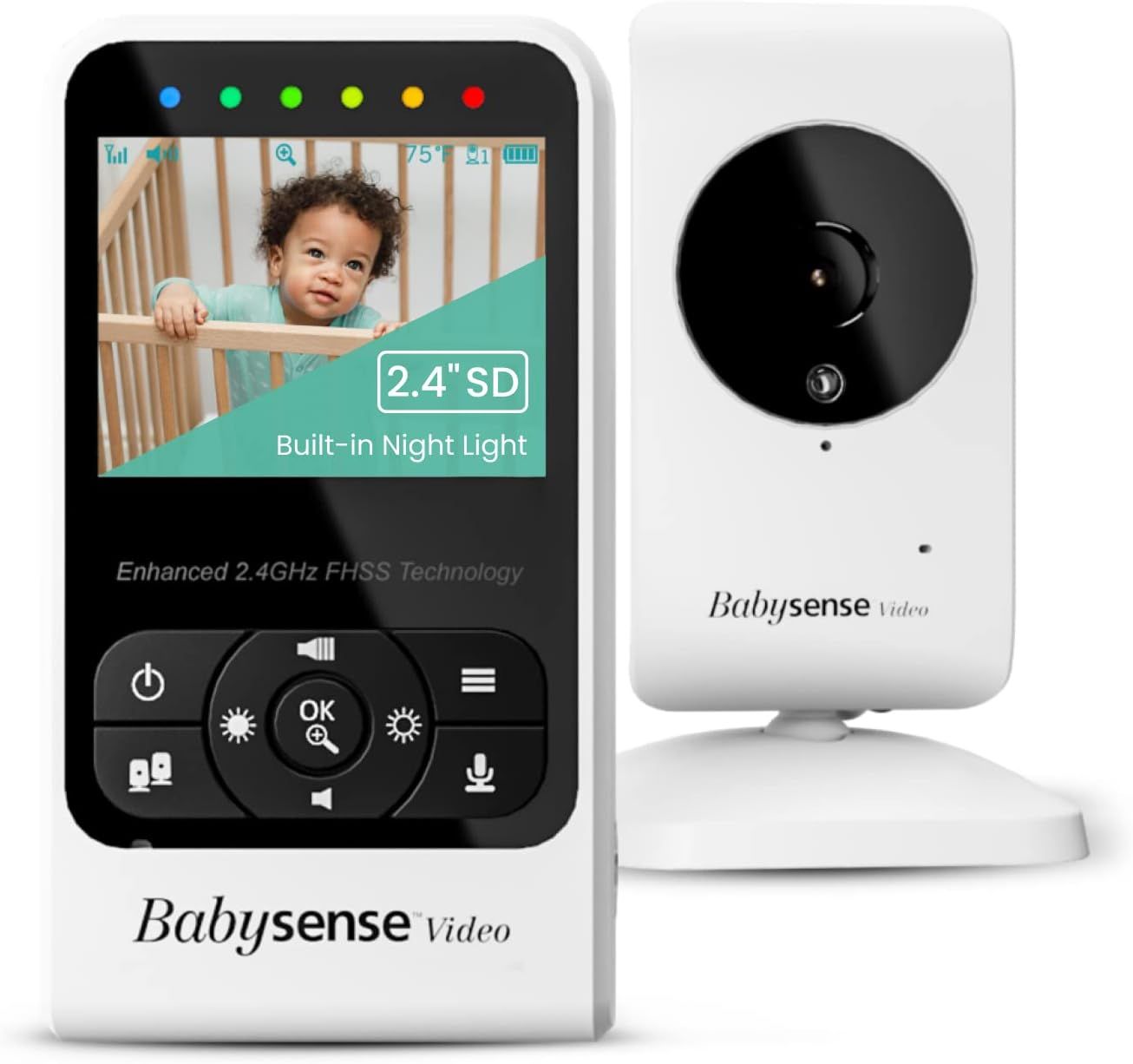 Monitor per il movimento respiratorio del bambino e baby monitor Babysense