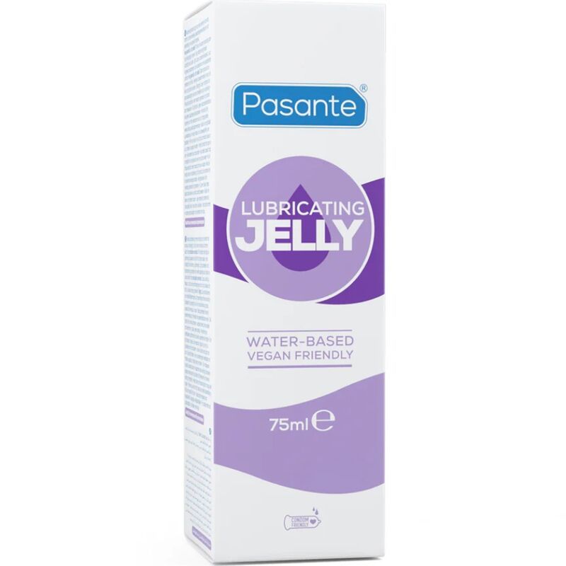Lubrificante Pasante, tubo da 75ml. A base d'acqua e vegano.