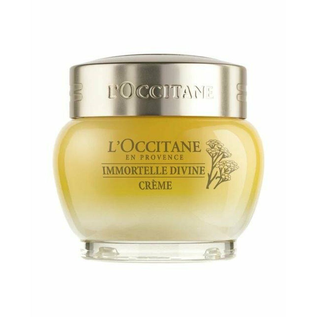 L'Occitane Immortelle Divine Crema Viso 50 ml, ringiovanente per la pelle delle donne
