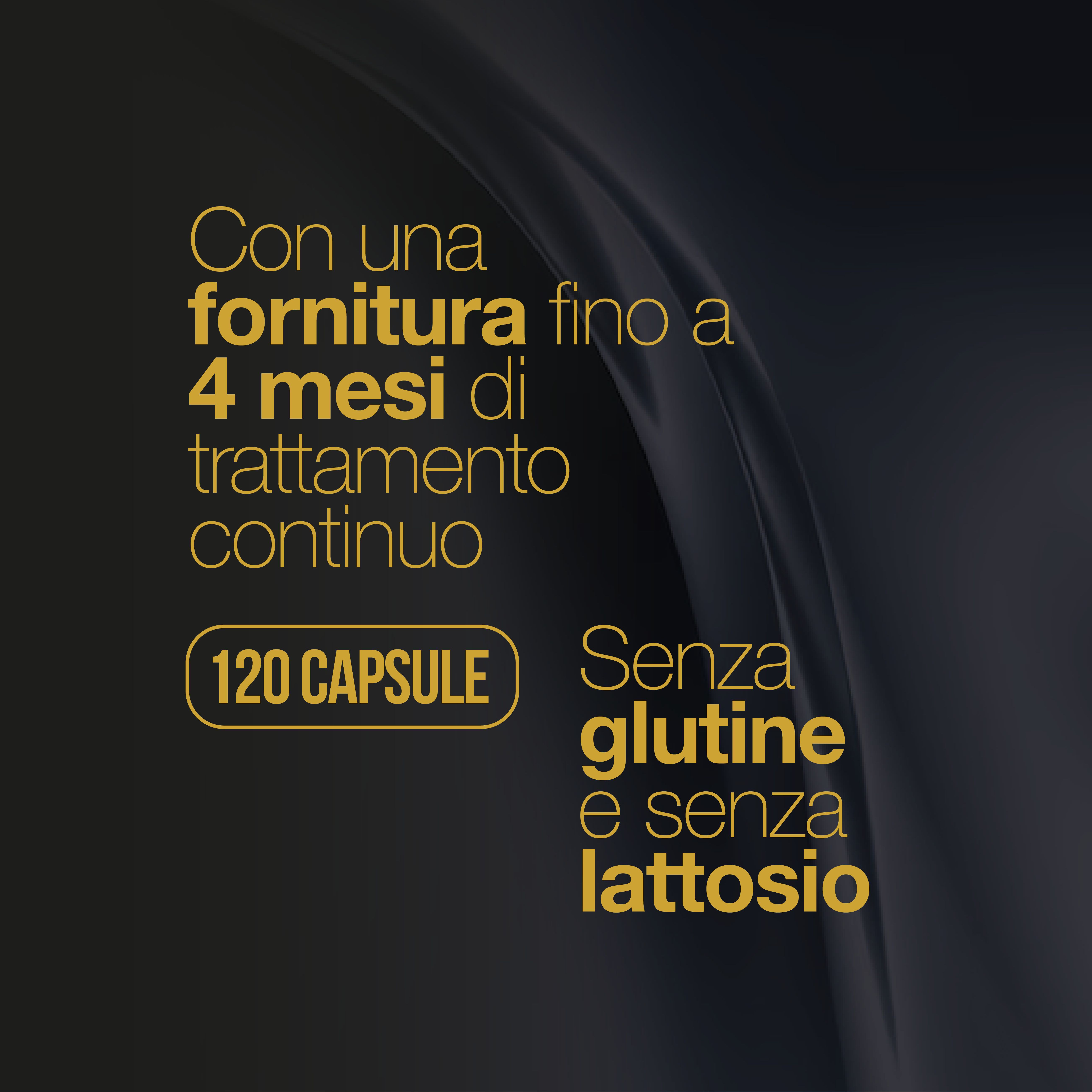 MAGNESIO BISGLICINATO (Fornitura Fino a 4 Mesi), Magnesio Completo 120 Capsule con Vitamine B5, B6|