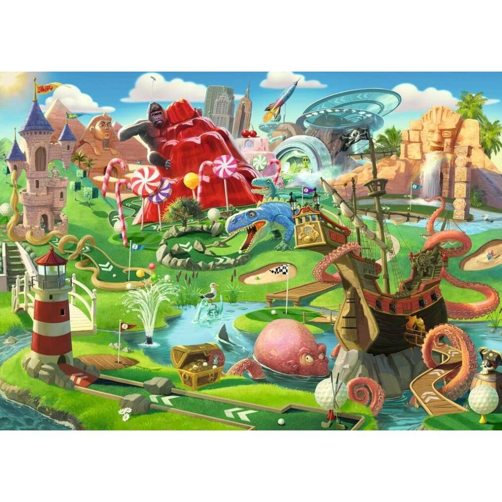 ravensburger Mini Golf Paradise xxl Puzzle 500 pezzi