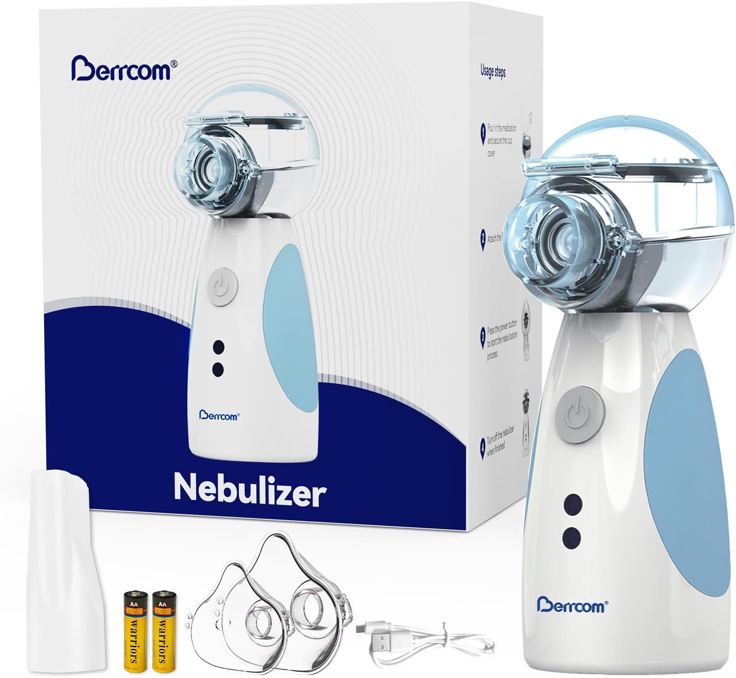 Berrcom Inalatore nebulizzatore