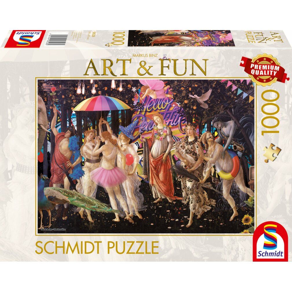 schmidt Puzzle Art&Fun: Primavera 2024, 1000 pezzi