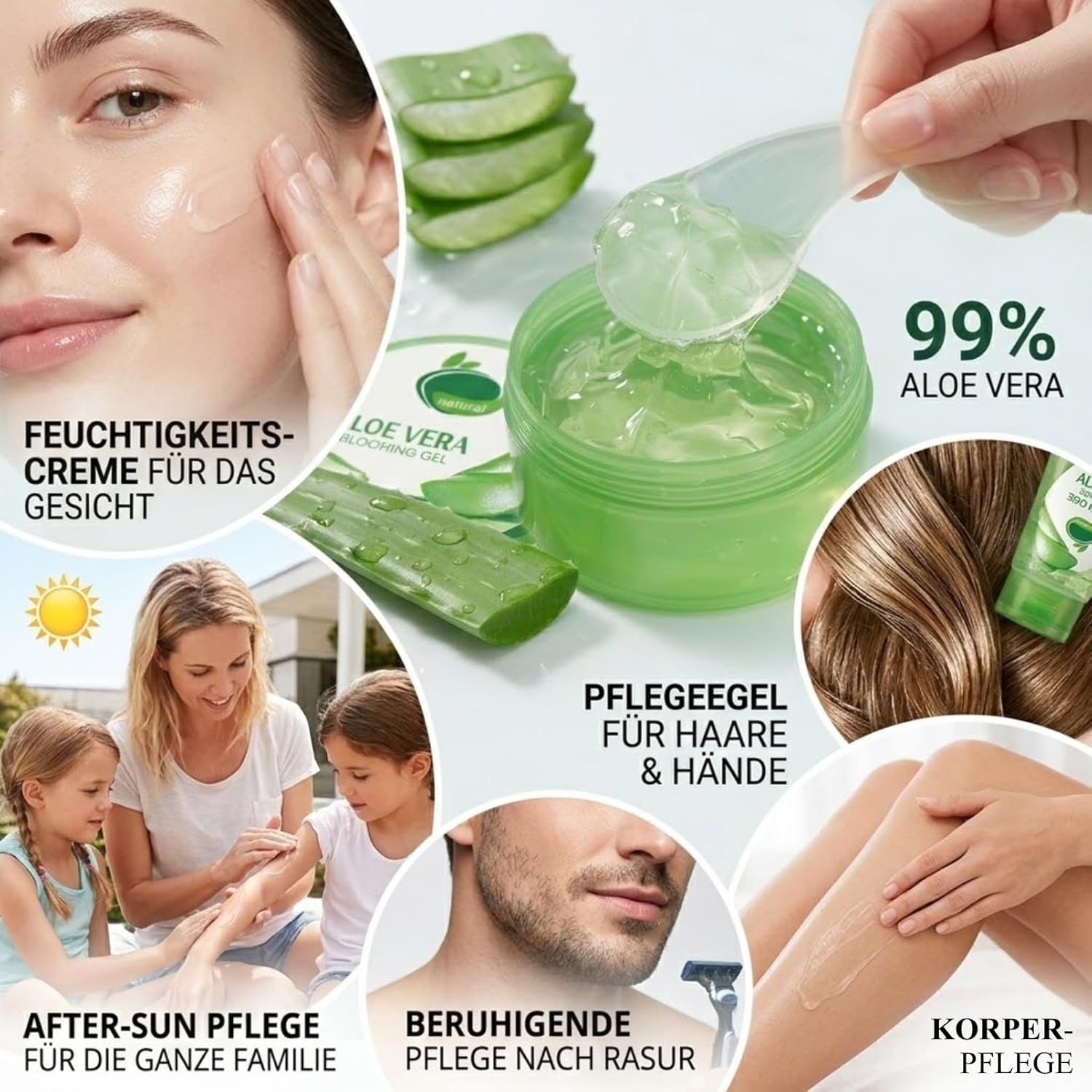 SUMMISHI Gel Aloe Vera 99%