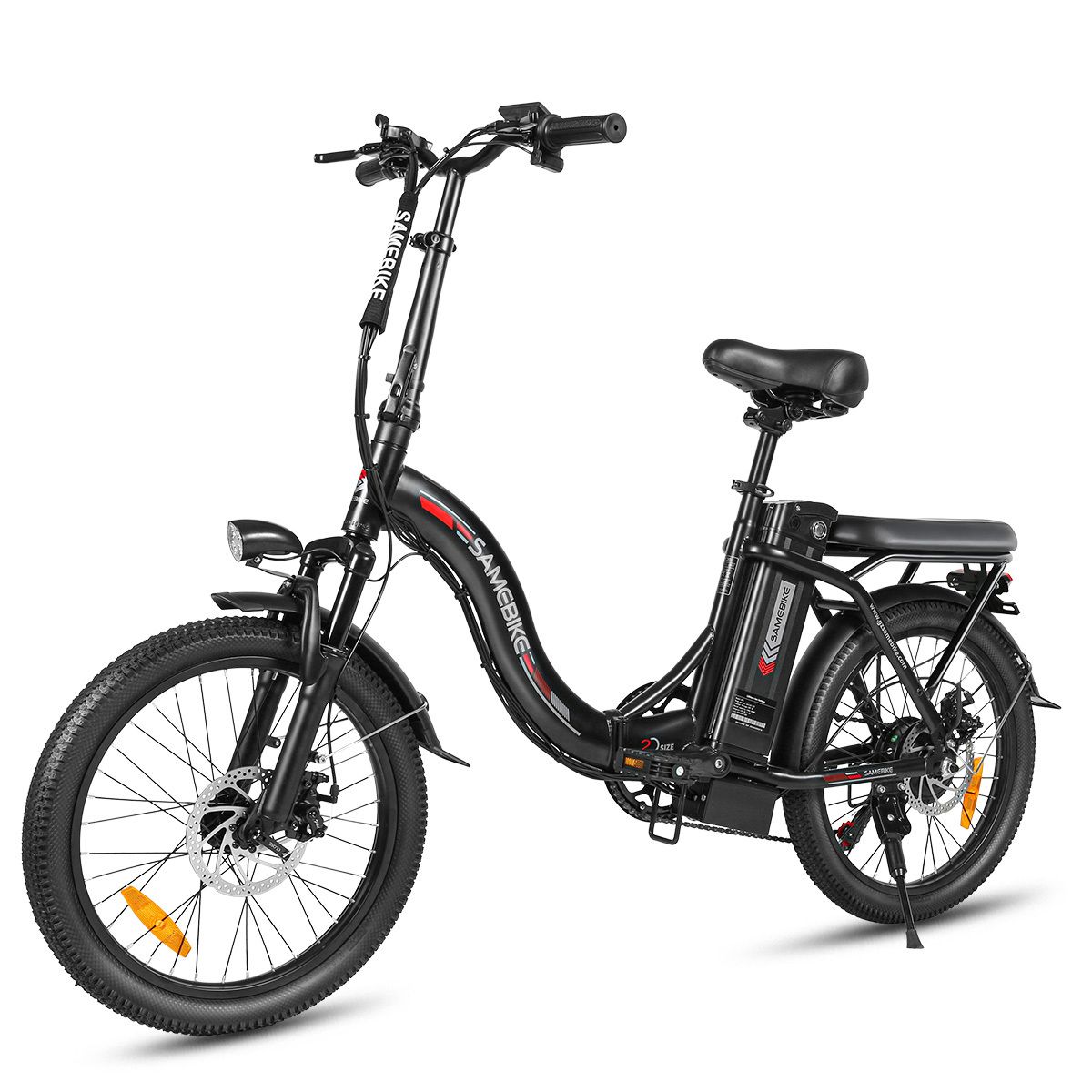 Bici elettrica pieghevole SAMEBIKE CY20, batteria 36V 12Ah