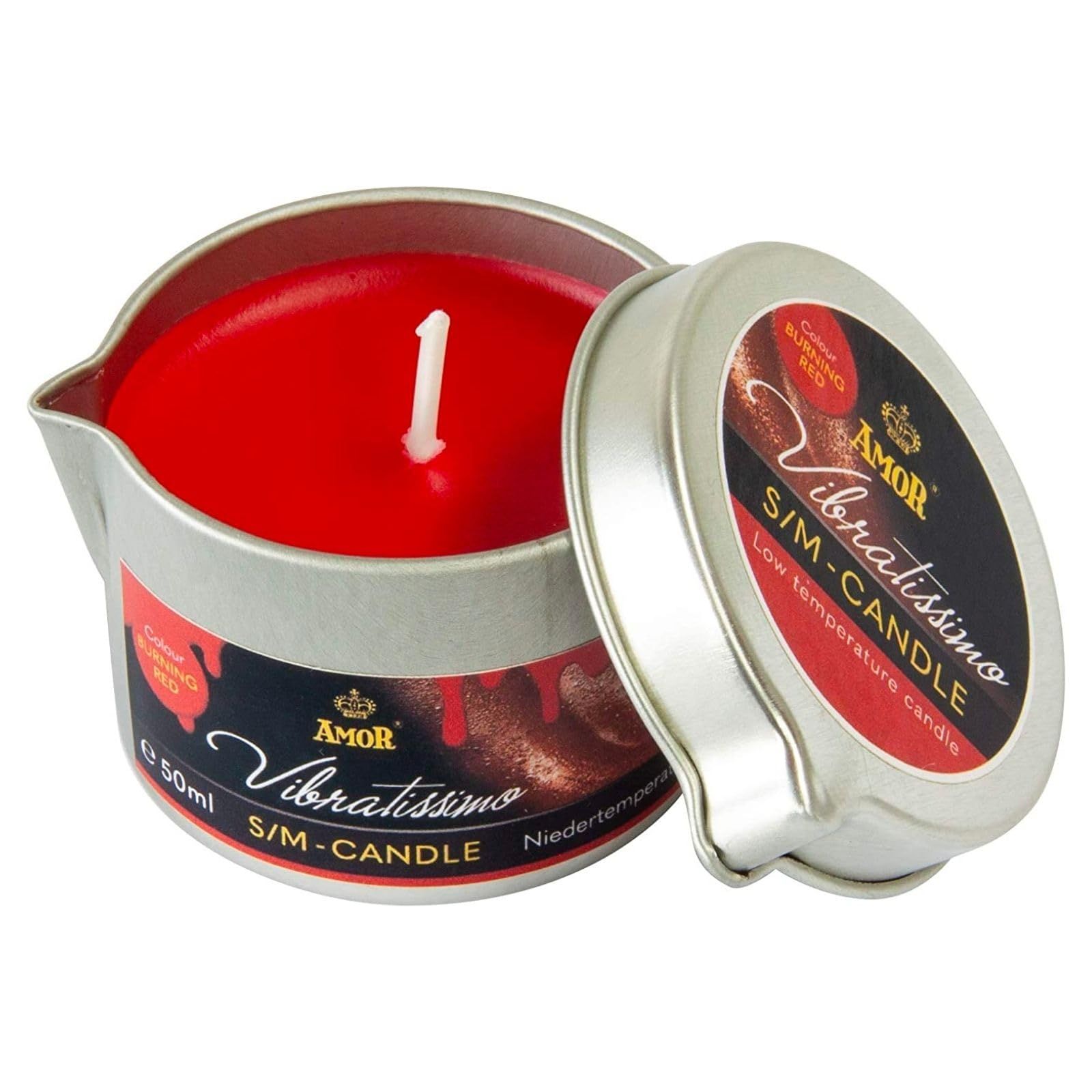 Vibratissimo Candela S/M Burning Red