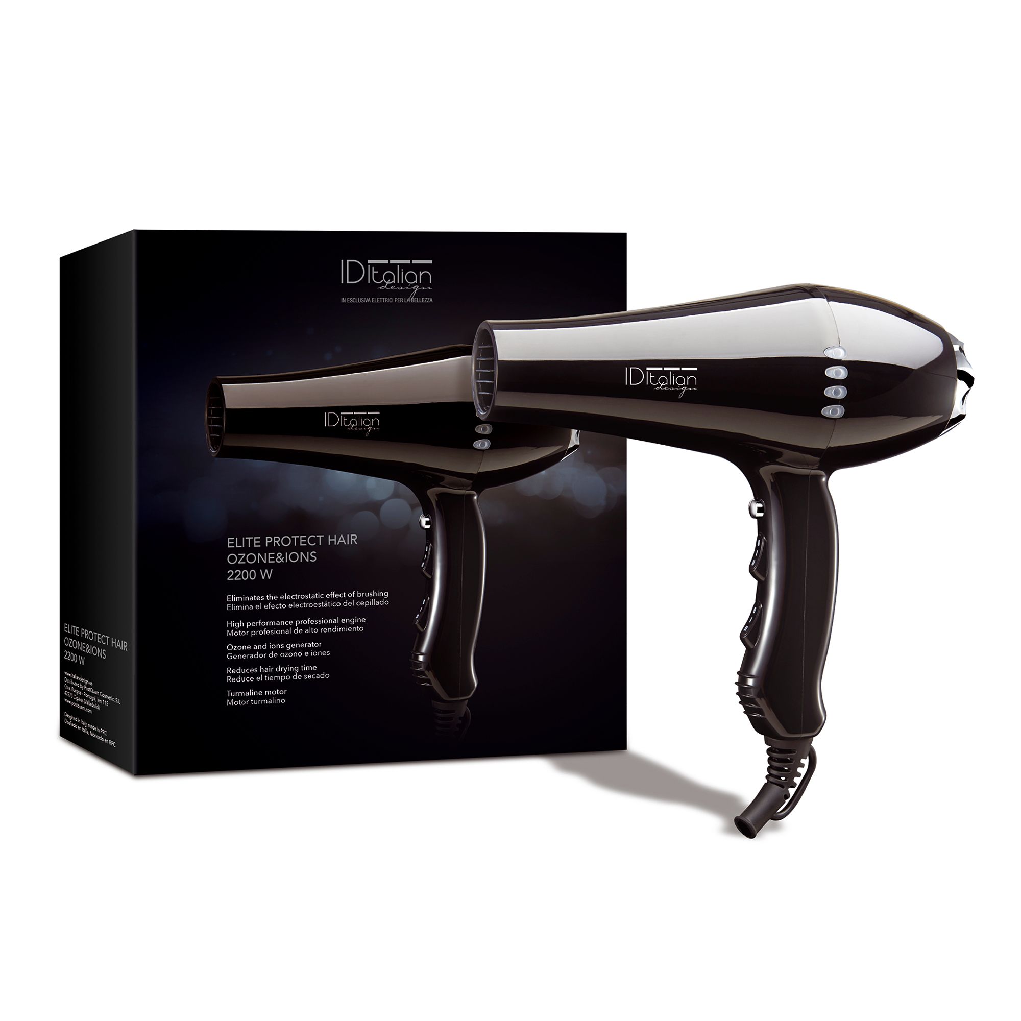 Asciugacapelli Ionico Professionale 2200 Ionico Ozono