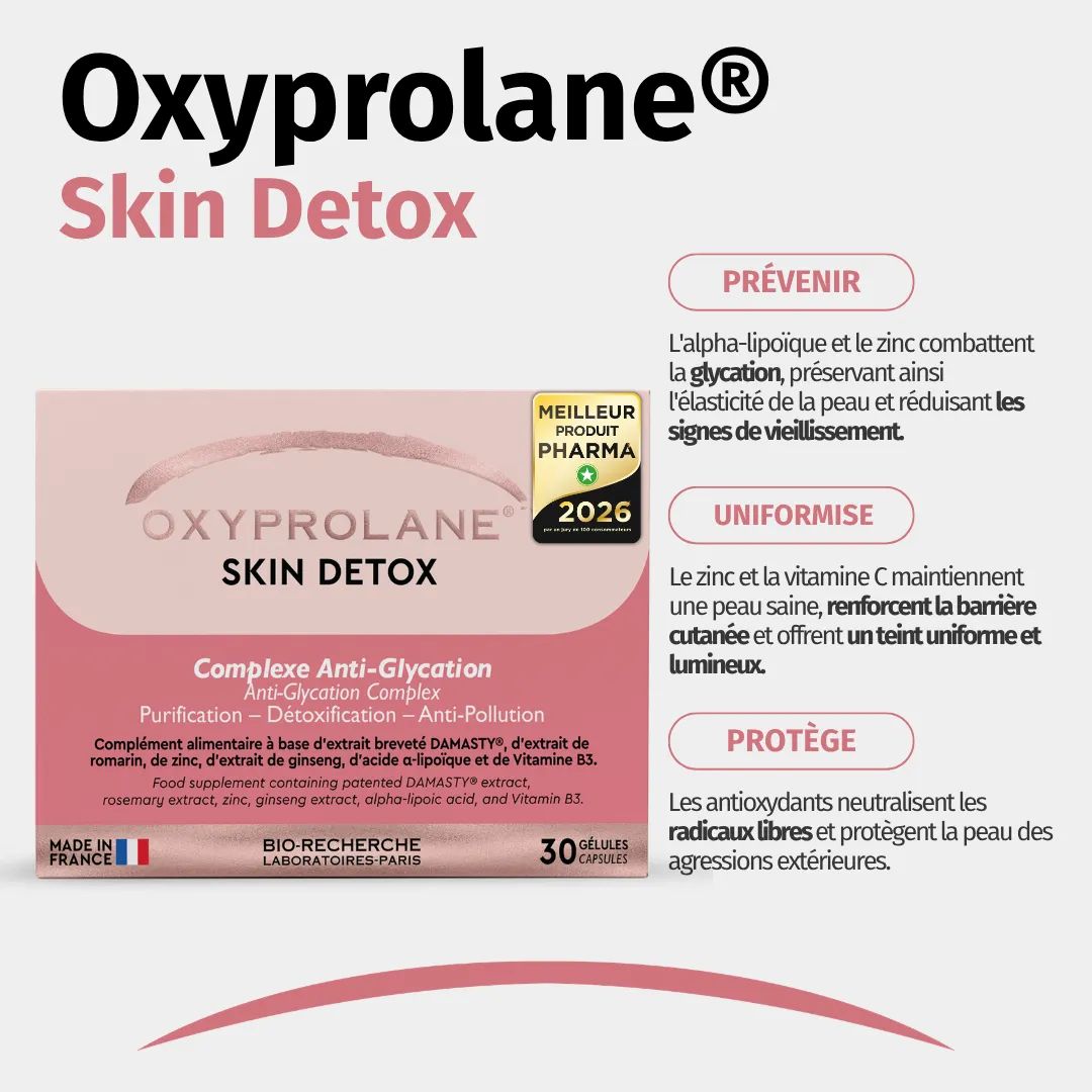 Oxyprolane® - Capsule detox anti-glicazione per la pelle