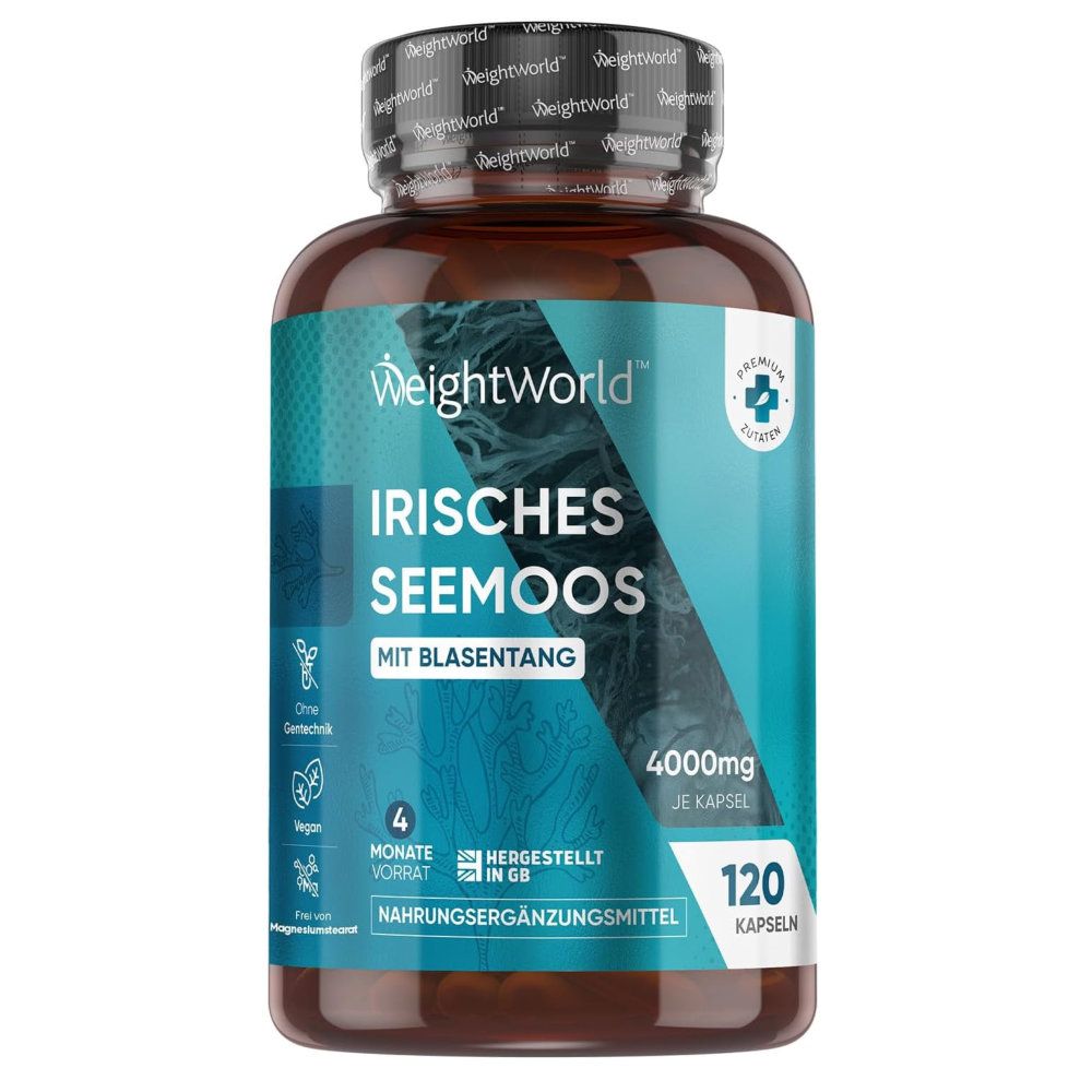 Capsule di Irish Sea Moss WeightWorld