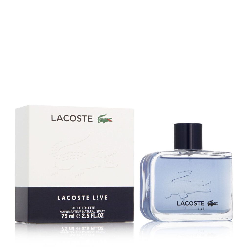 Flacone e confezione Lacoste Live Eau de Toilette.