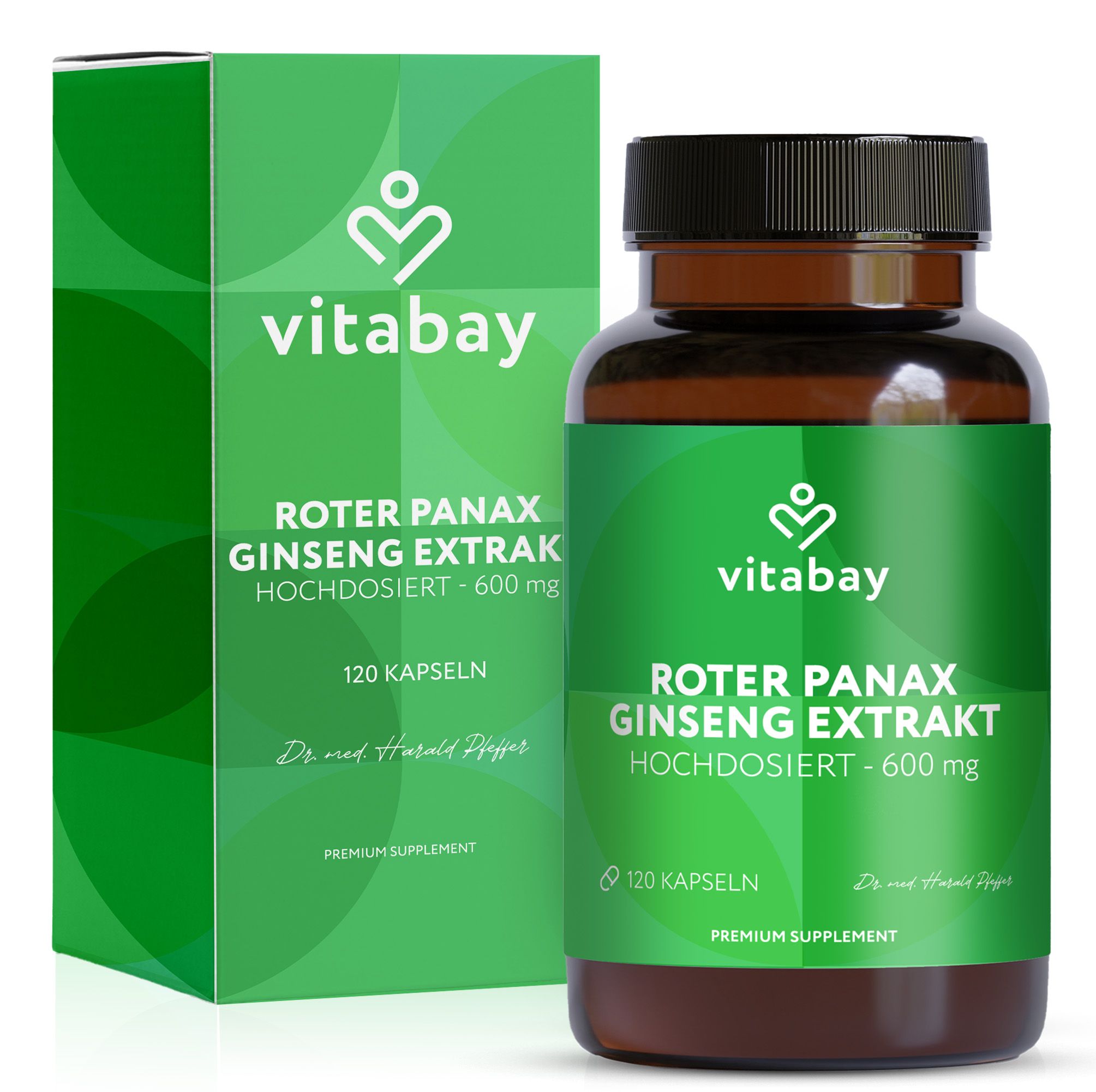 Vitabay Estratto di ginseng rosso coreano 600 mg