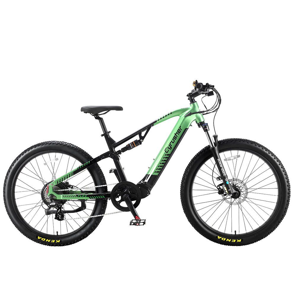 Cyrusher Flex Bicicletta elettrica full suspension, 48V 15Ah