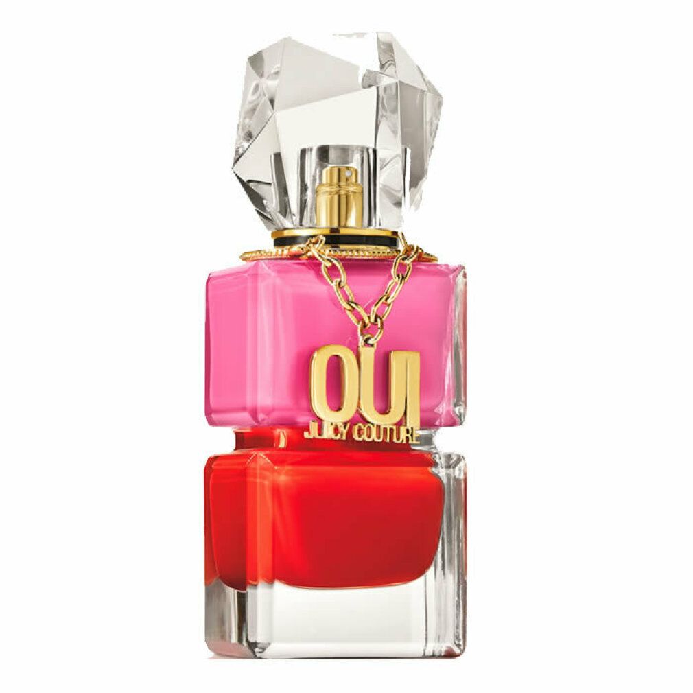 Flacone spray Eau de Parfum Juicy Couture Oui con ciondolo.