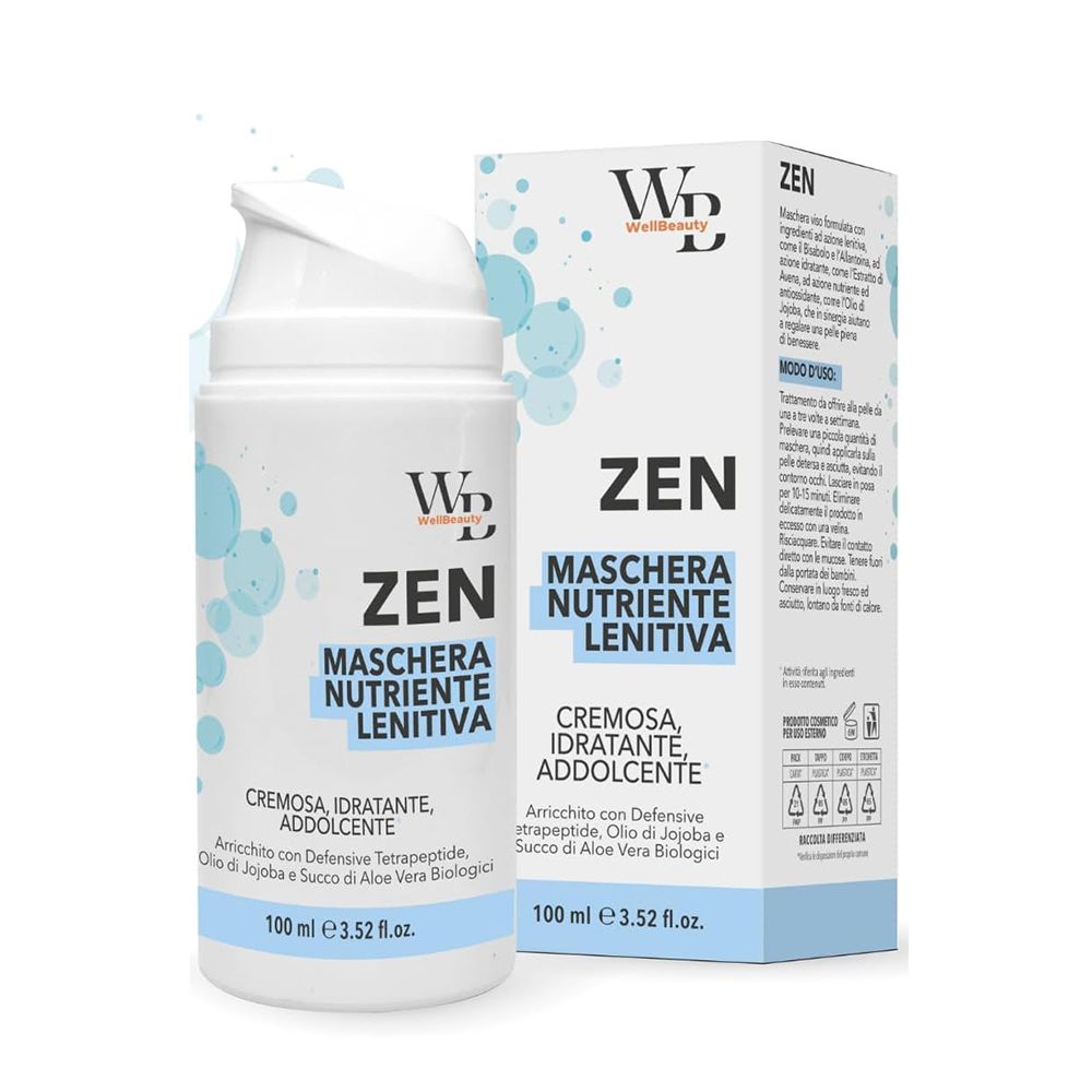 WellBeauty - ZEN - Maschera Viso Nutriente Lenitiva