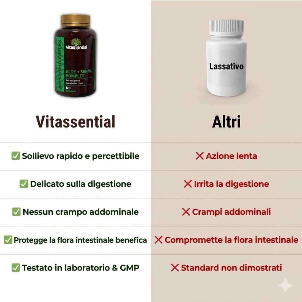 Vitassential Compresse Complesso Aloe + Senna