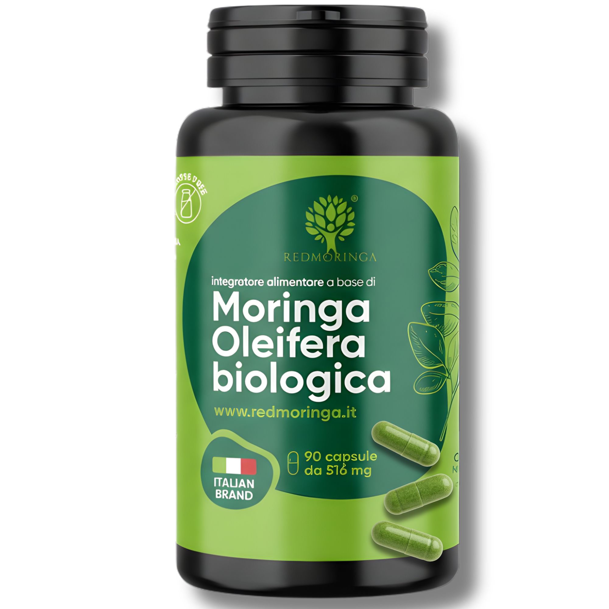 RedMoringa MORINGA BIO 90 Capsule