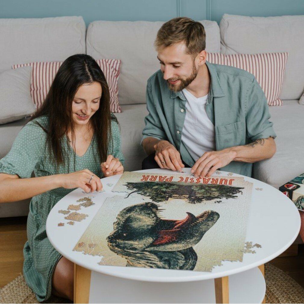 trefl Puzzle Premium Plus Jurassic Park: poster del film 1000 pezzi