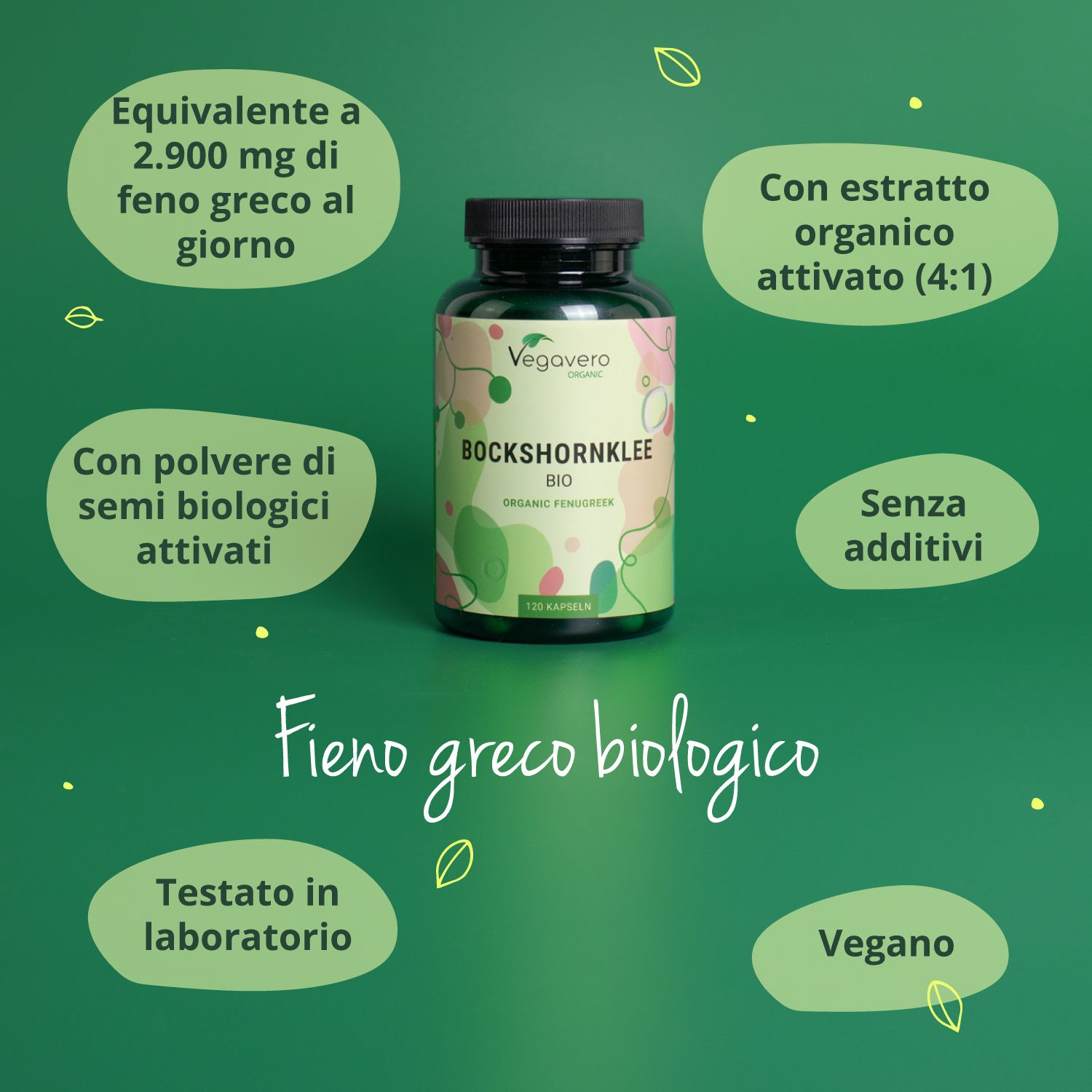 VEGAVERO Fieno Greco BIO