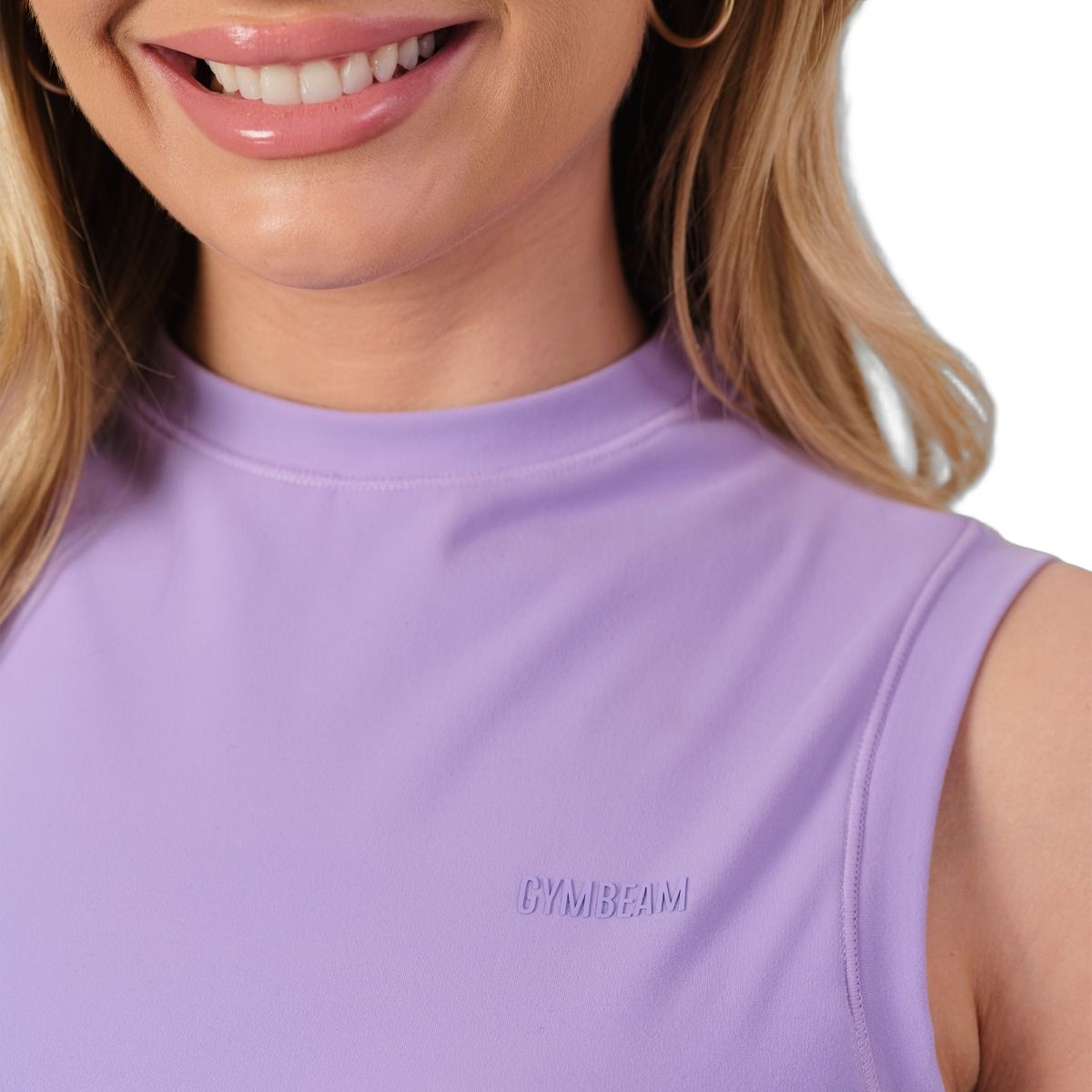 GymBeam Top donna NEO a collo alto senza maniche Iris