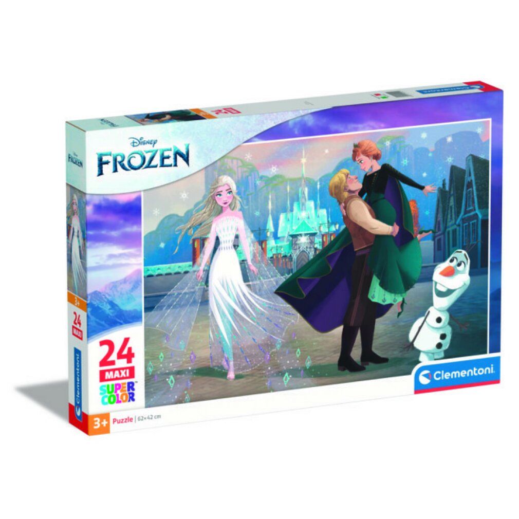 clementoni Regno di ghiaccio Puzzle 2 maxi 24 pezzi