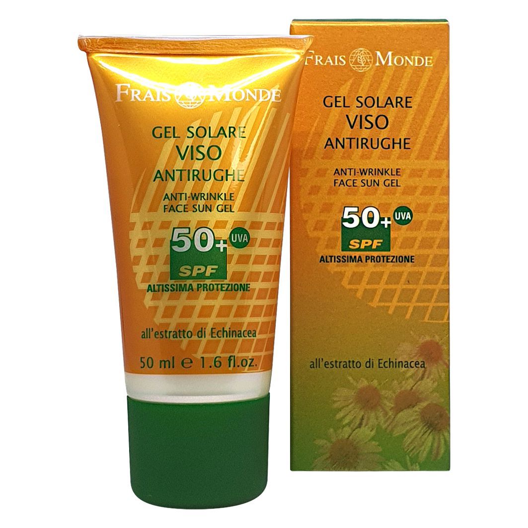 Frais Monde - Gel Solare Viso Antirughe 50+ SPF