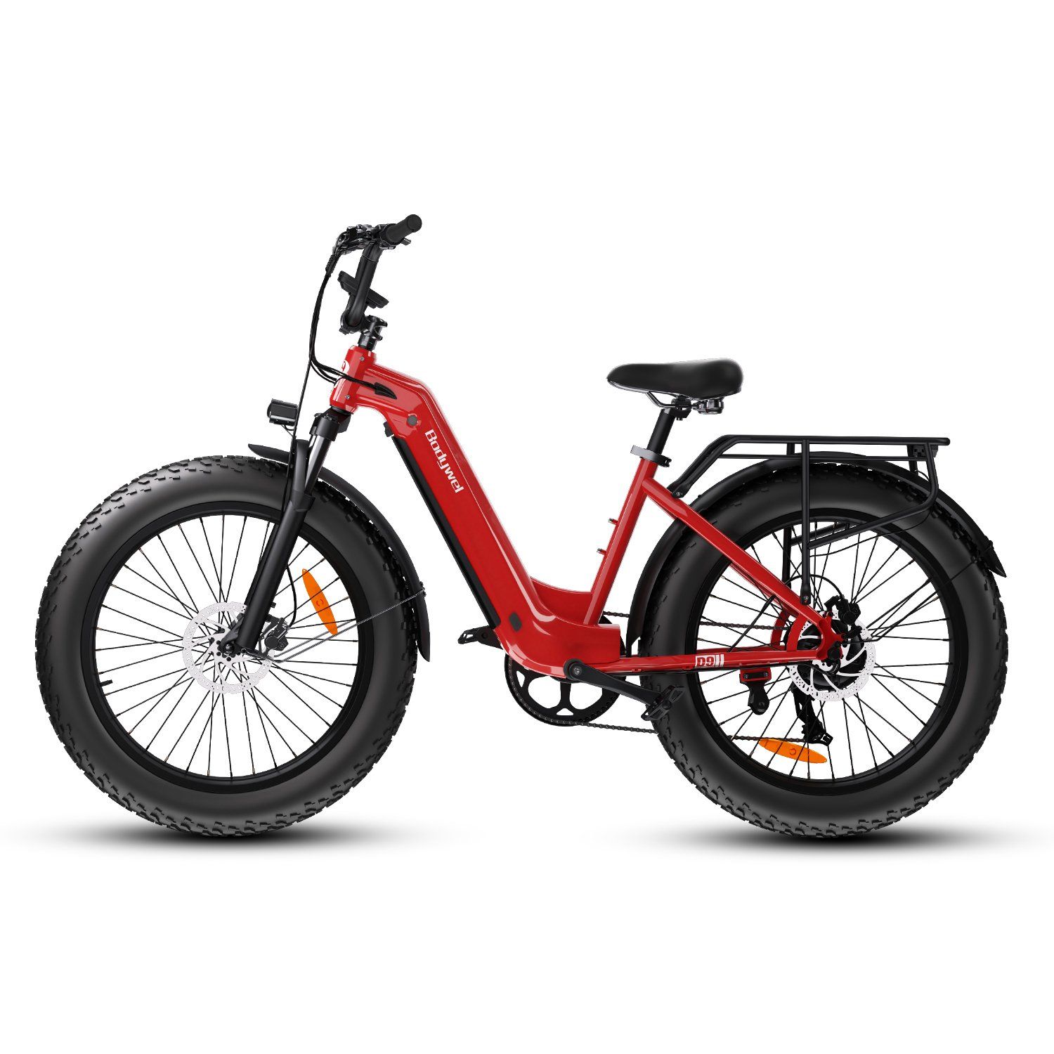 Bodywel D9 Bicicletta elettrica con display LED da 48 V 15 Ah e connettività app
