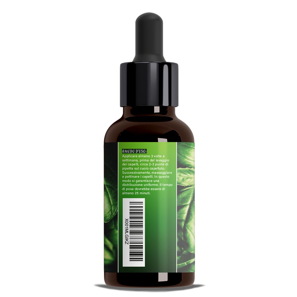 Adema Natural® | Feel Basil | Siero per la crescita dei capelli