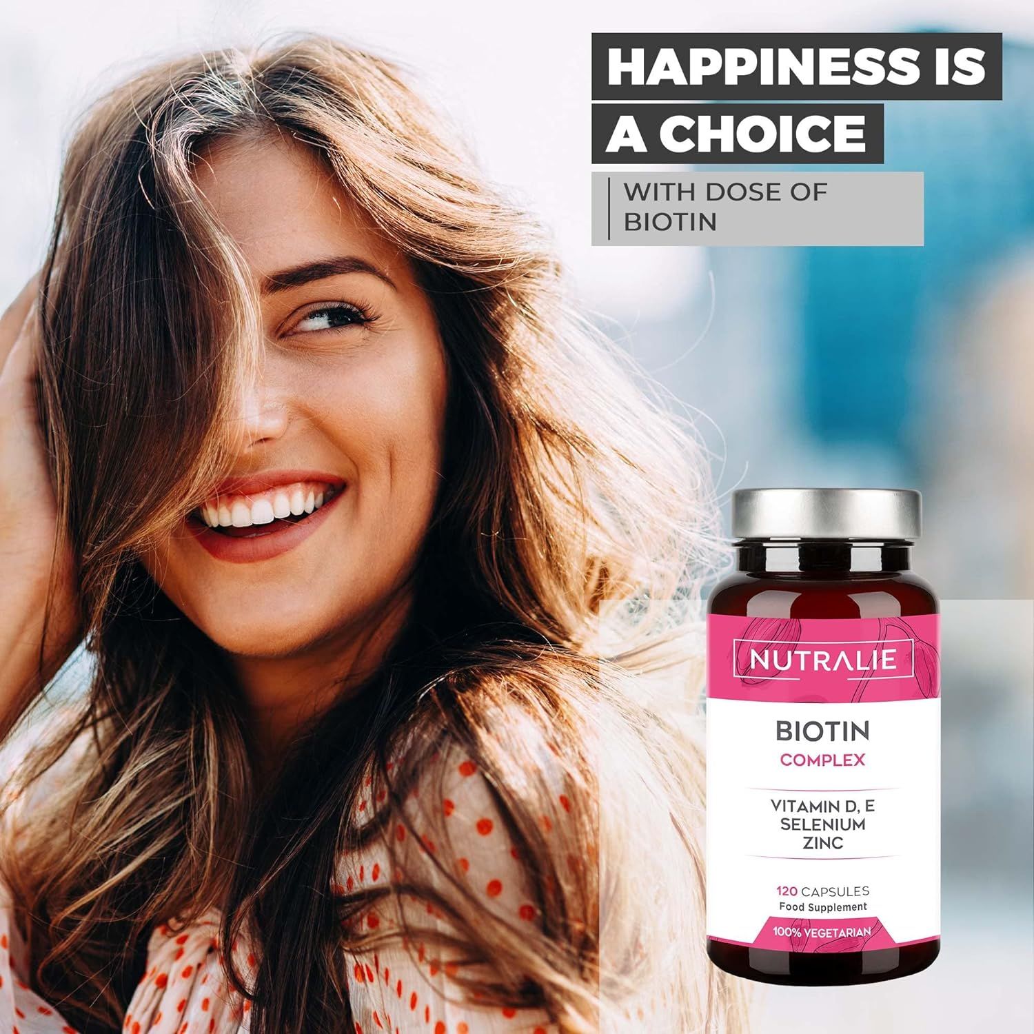 Nutralie BIOTIN ad alto dosaggio