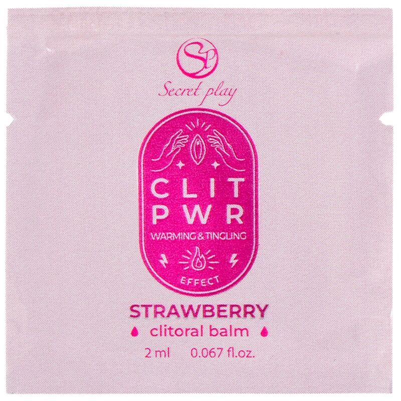Secret Play CLIT PWR Balsamo Clitorideo Fragola, 2ml.