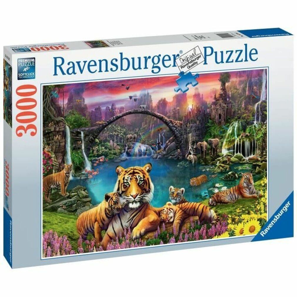 Puzzle ravensburger Tigre in paradiso 3000 pezzi
