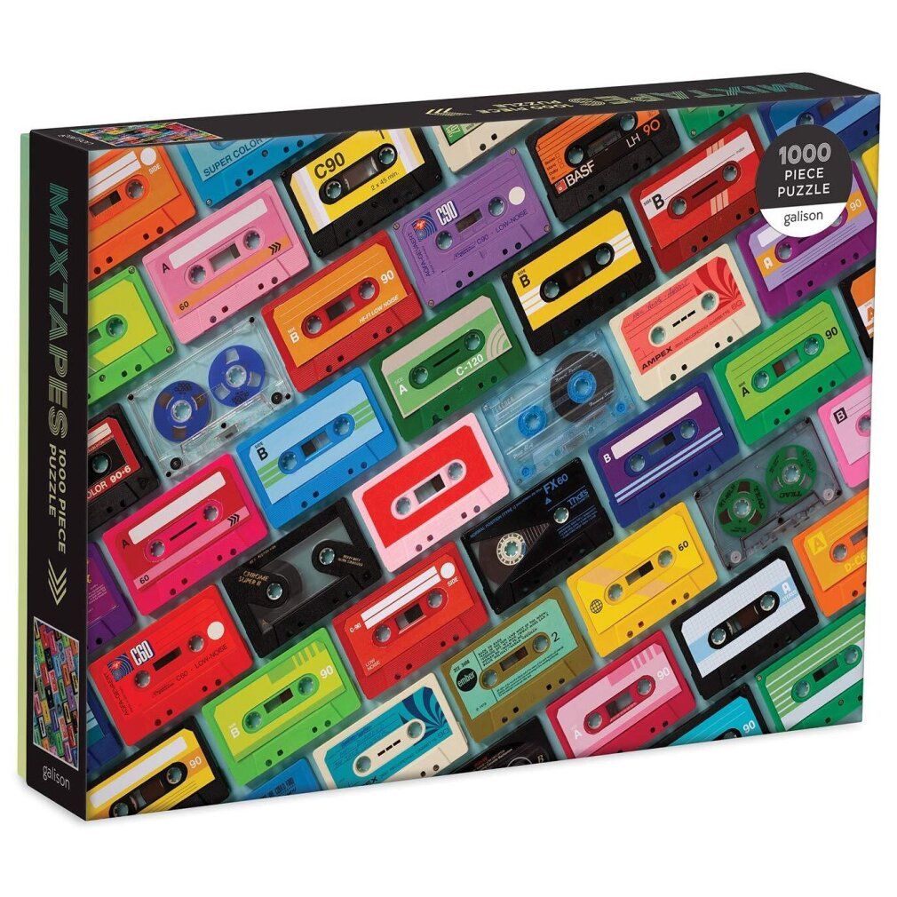 galison Puzzle Cassette 1000 pezzi