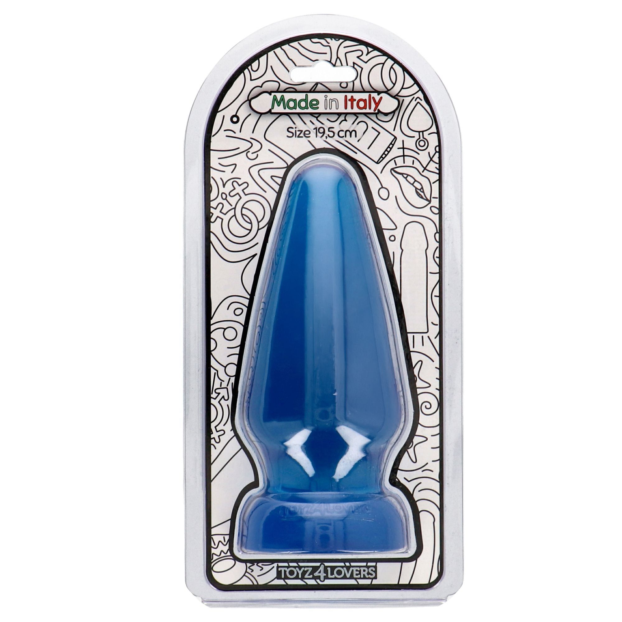 Plug Anale Extreme Jelly Adamo Ø 8 cm