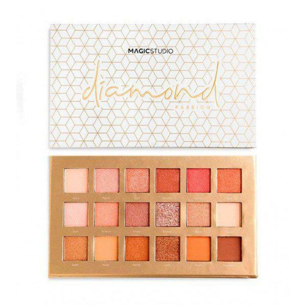 Magic Studio Powerful Cosmetics Palette di ombretti 18 colori Diamante