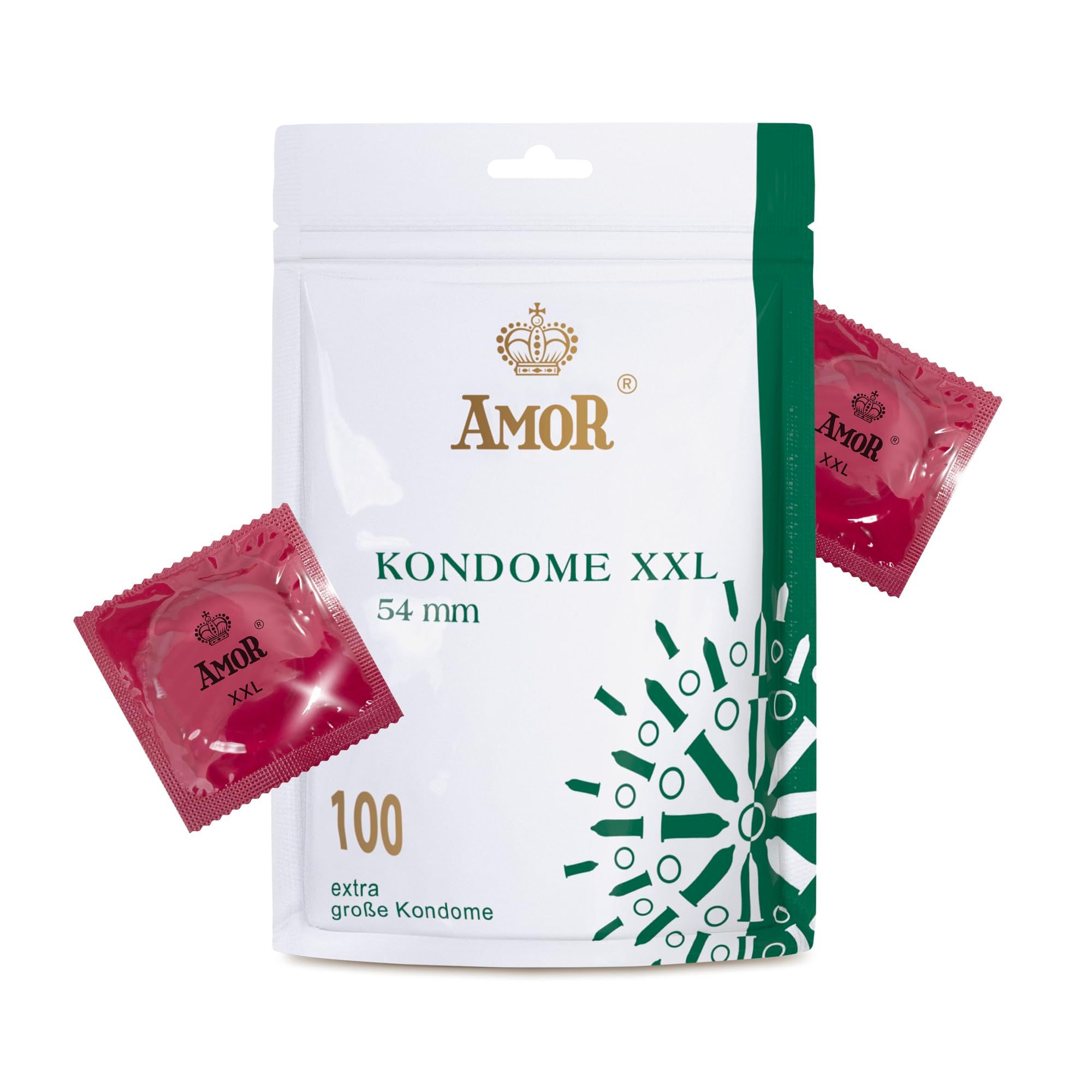 Preservativo Amor: forma anatomica, come una seconda pelle, facile da srotolare.