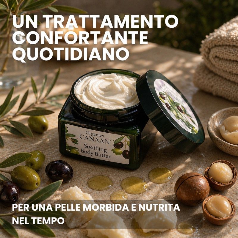 Canaan - Burro Corpo Nutriente all’Olio di Oliva