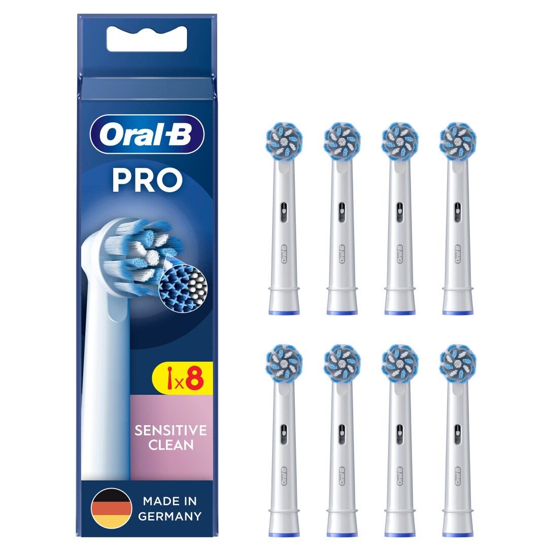 Oral-B Sensitive Clean 8 pz Bianco