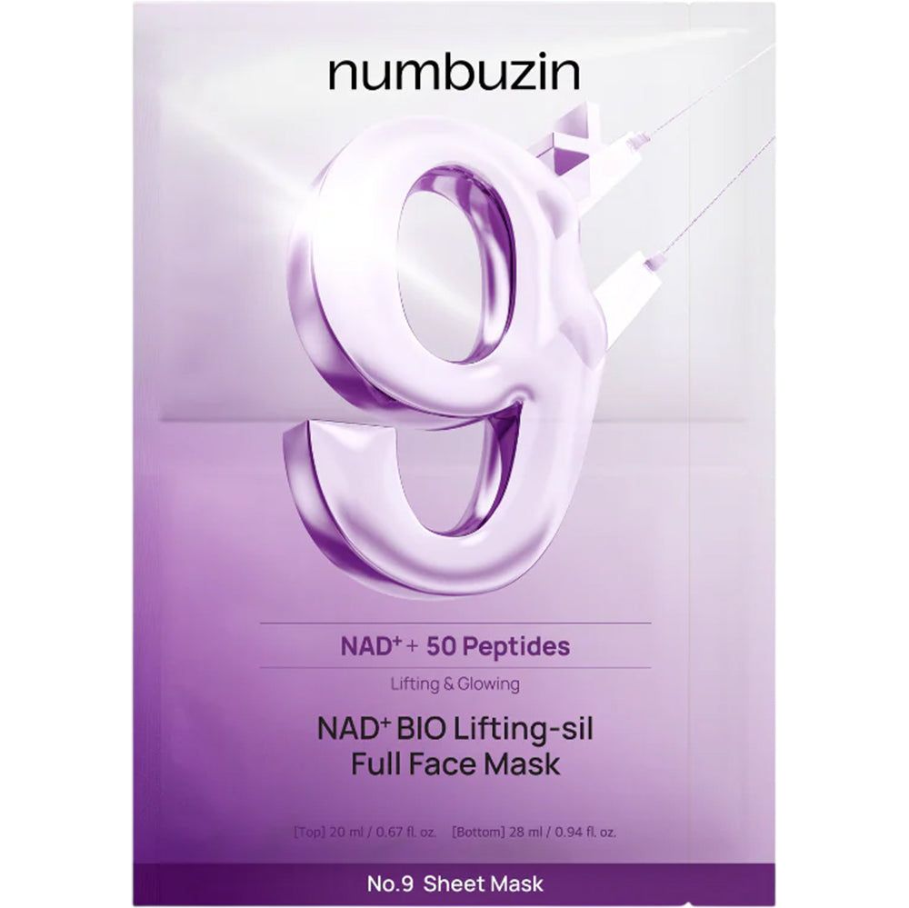 Maschera viso NUMBUZIN Nr.9 NAD+ Bio Lifting-sil