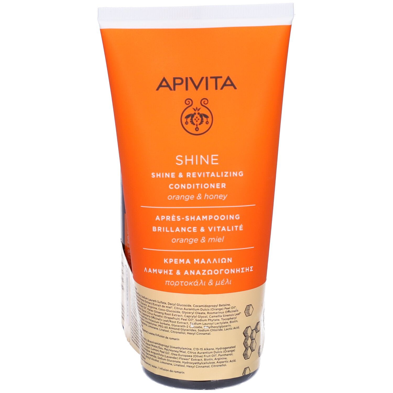Apivita Shine Set Shampoo + Balsamo