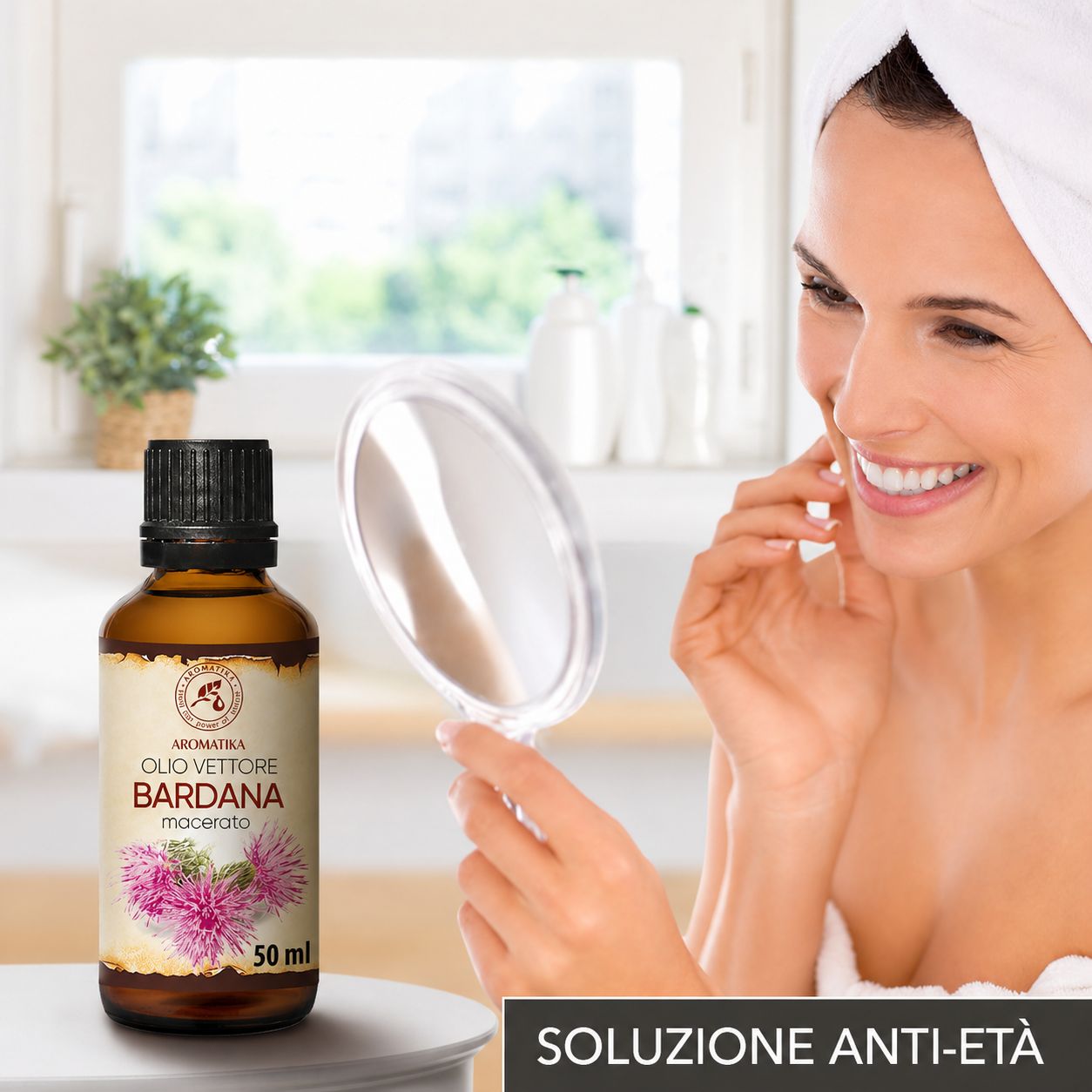 Olio di radice di bardana AROMATIKA