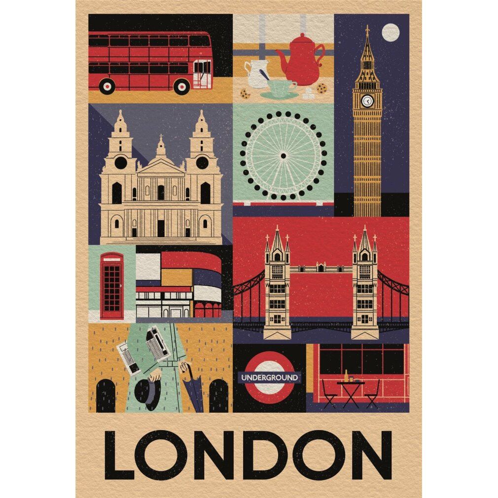 Puzzle da 1000 Pezzi - Style in the City: London