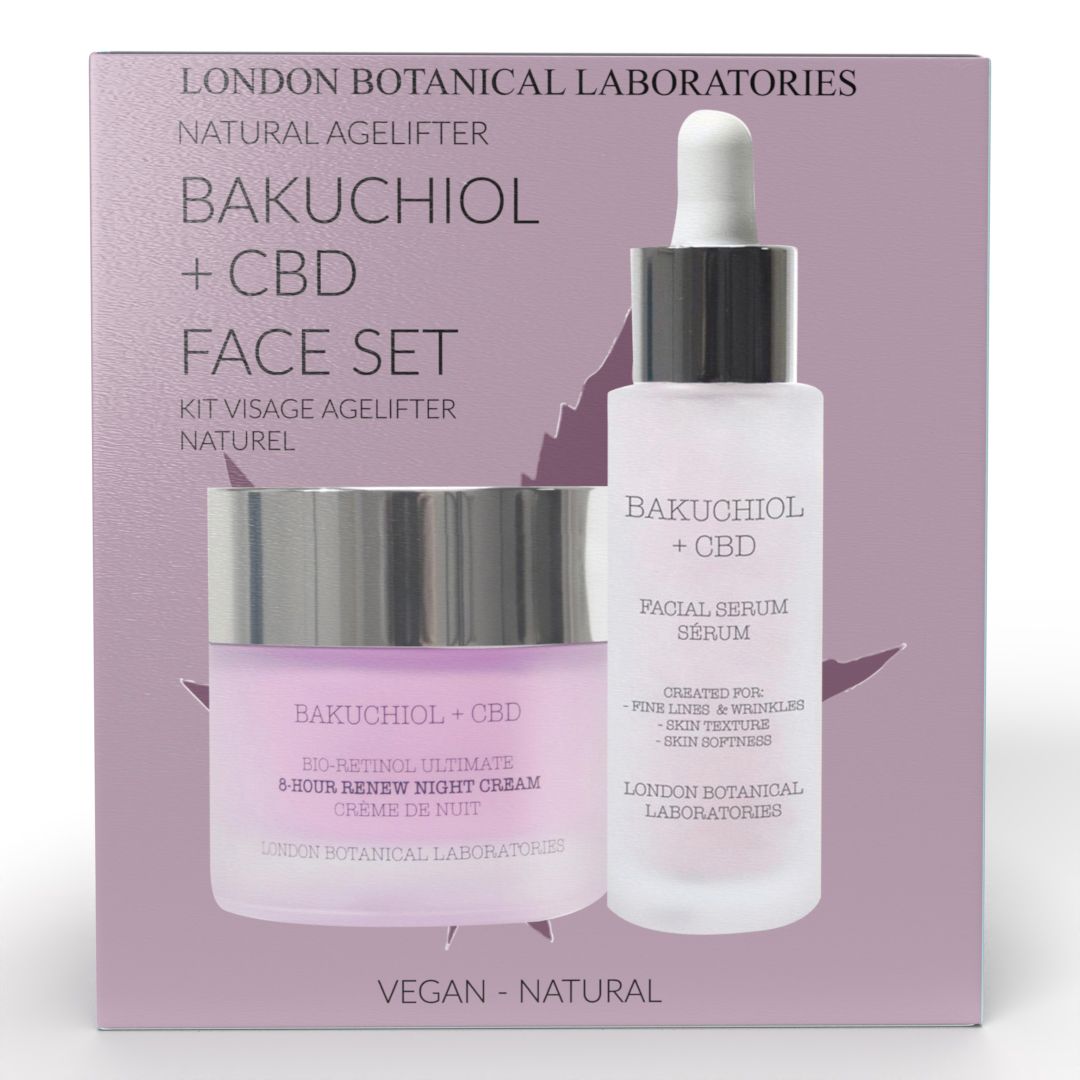 LBL CBD +  Anti-Aging set viso bakuchiol (siero + idratante)