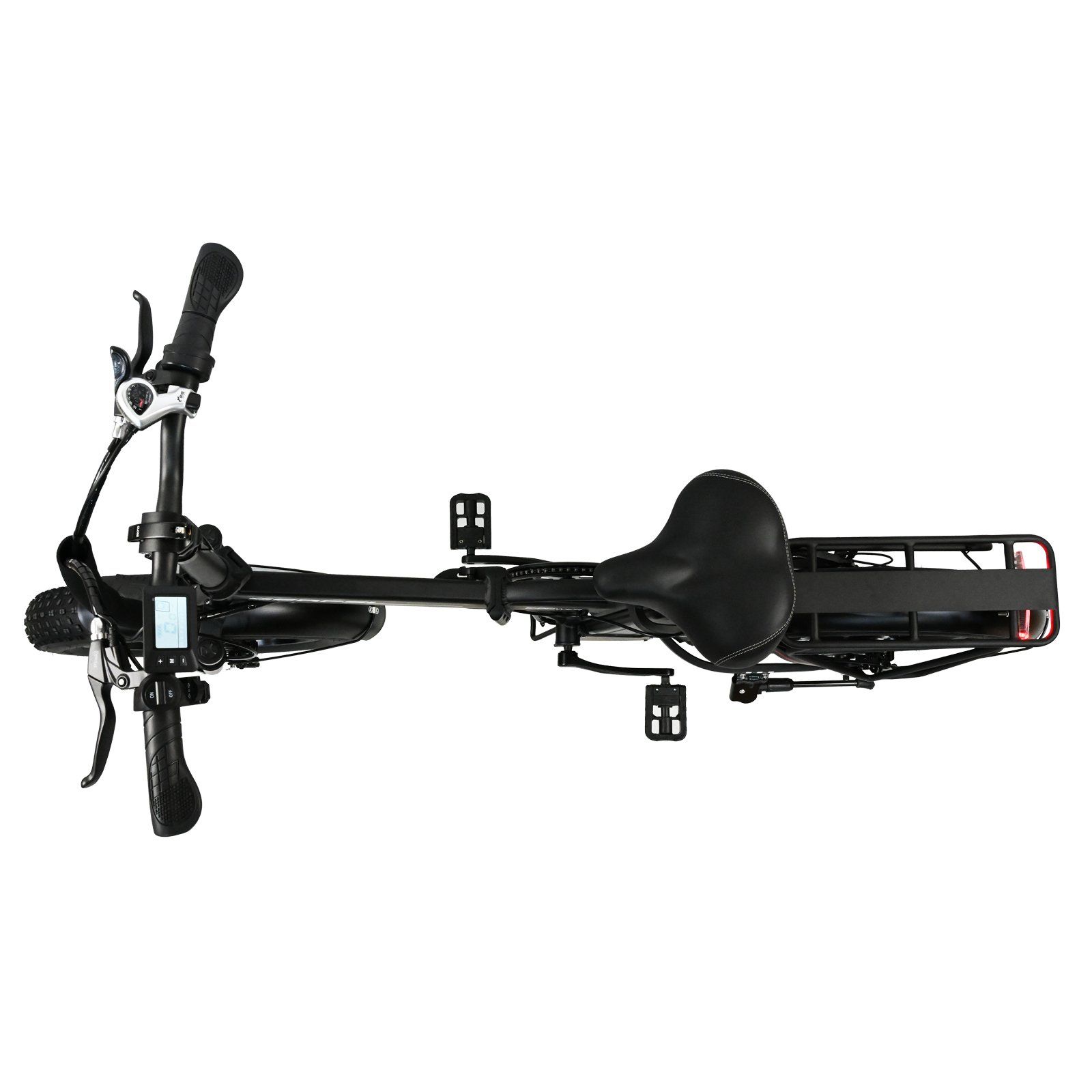 BAOLUJIE DZ2002 Bicicletta elettrica per adulti, batteria rimovibile da 48 V 16 Ah