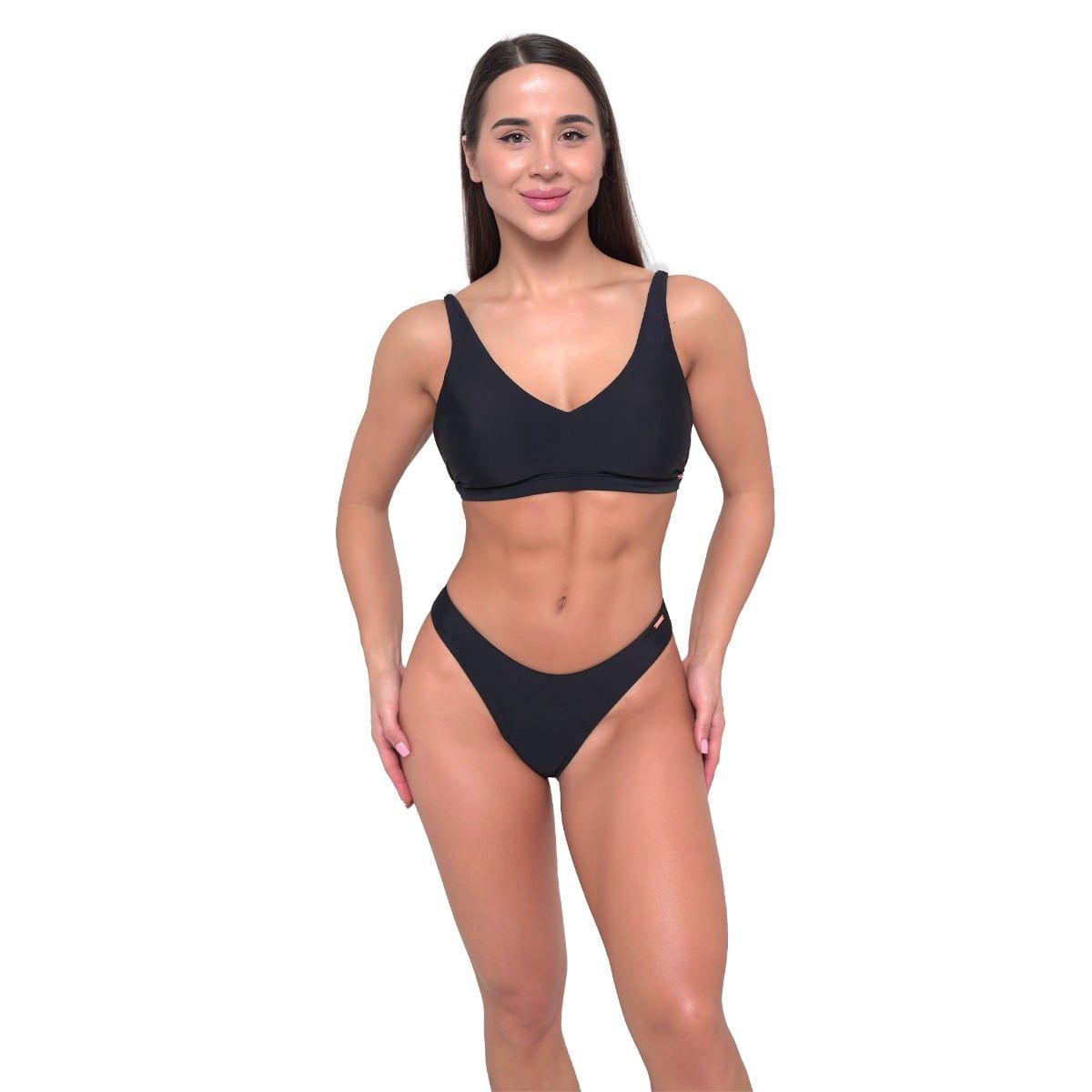 GymBeam Slip bikini donna Sport sgambato Black