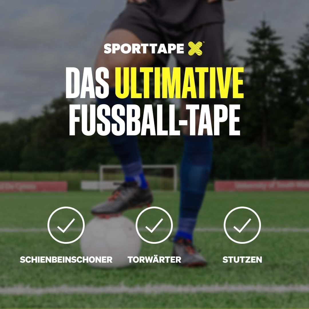 SPORTTAPE Bendaggio Autoadesivo - 5 cm x 4,5 m Blu Navy